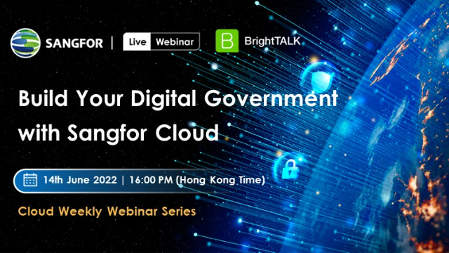 Build Your Digital Government with Sangfor Cloud