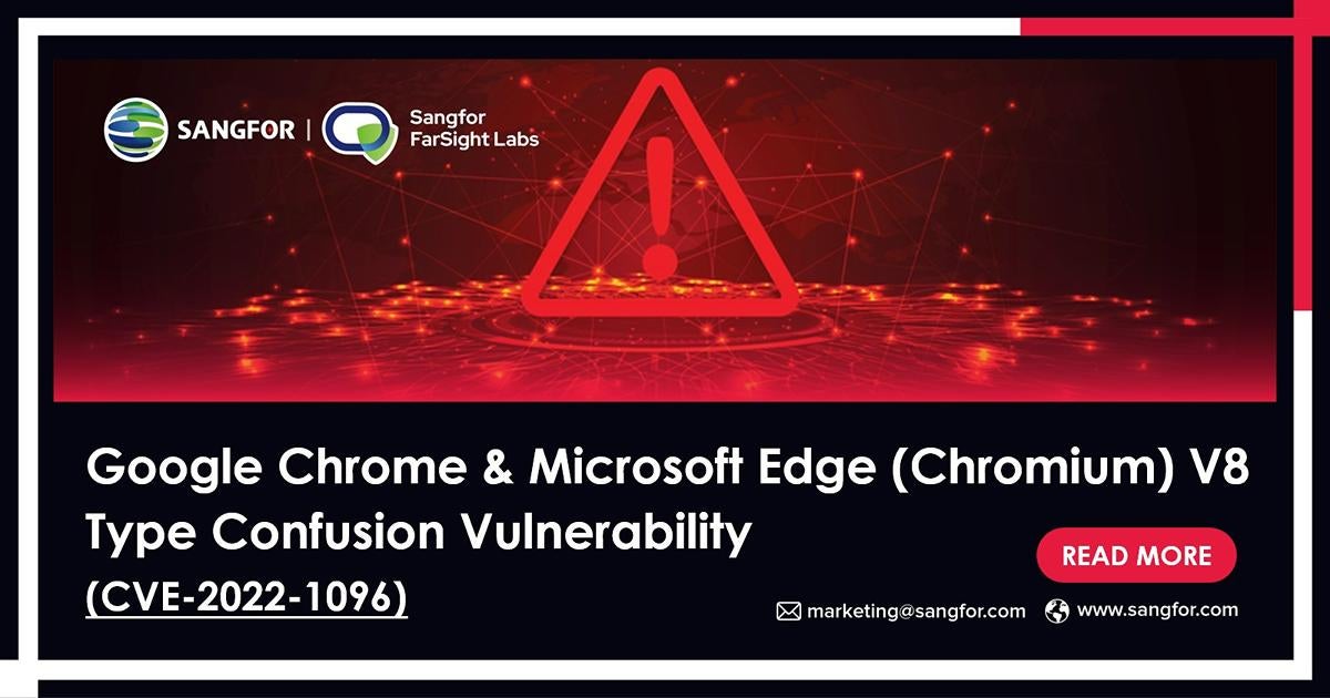 What is Google Chromium v8 type confusion vulnerability?