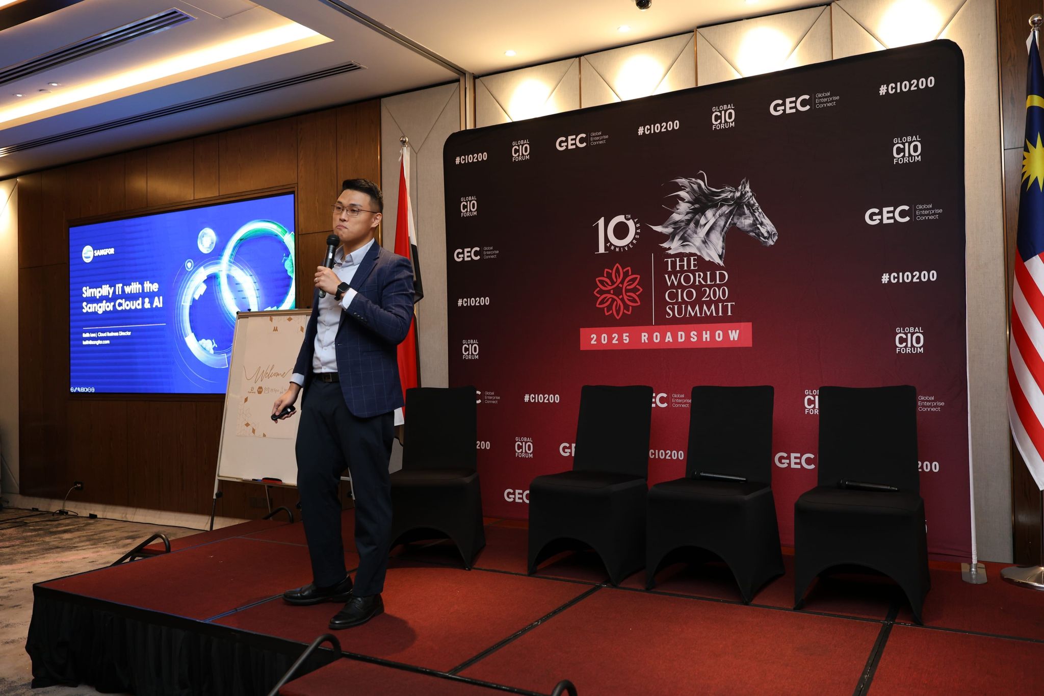 Sangfor at World CIO 200 Summit - Malaysia