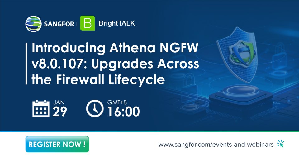 Athena NGFW v8.0.107 Preview BrightTalk Banner