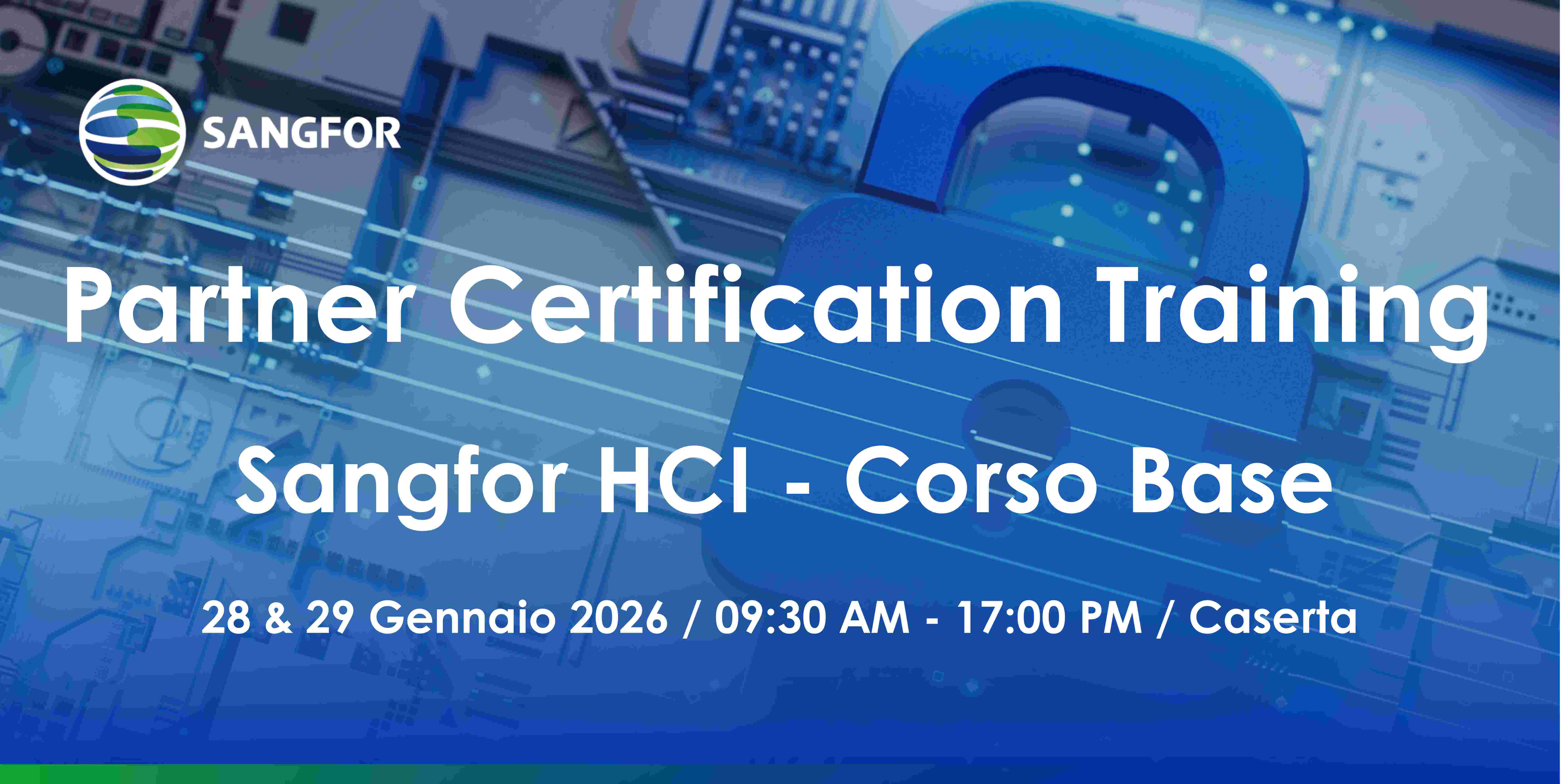 Training Tecnico Sangfor HCI a Caserta: Corso e Certificazione