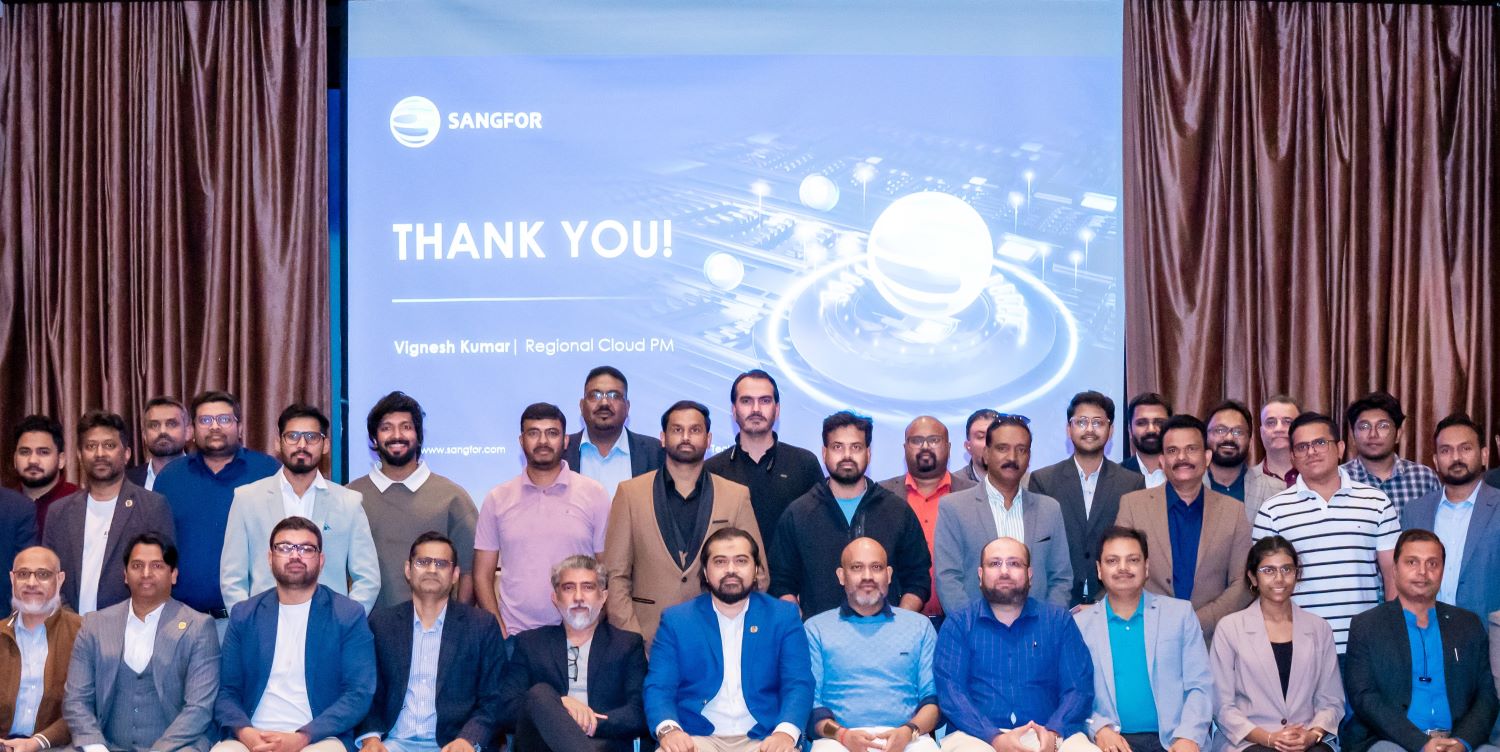 Group Photo: Sangfor Partner Event with Spollex Distribution - UAE
