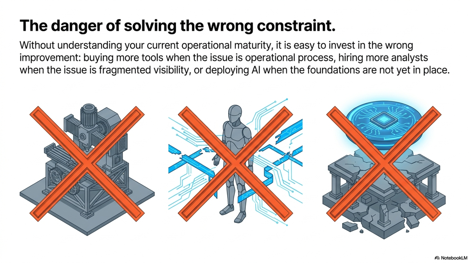 The Danger of Solving the Wrong Constraint