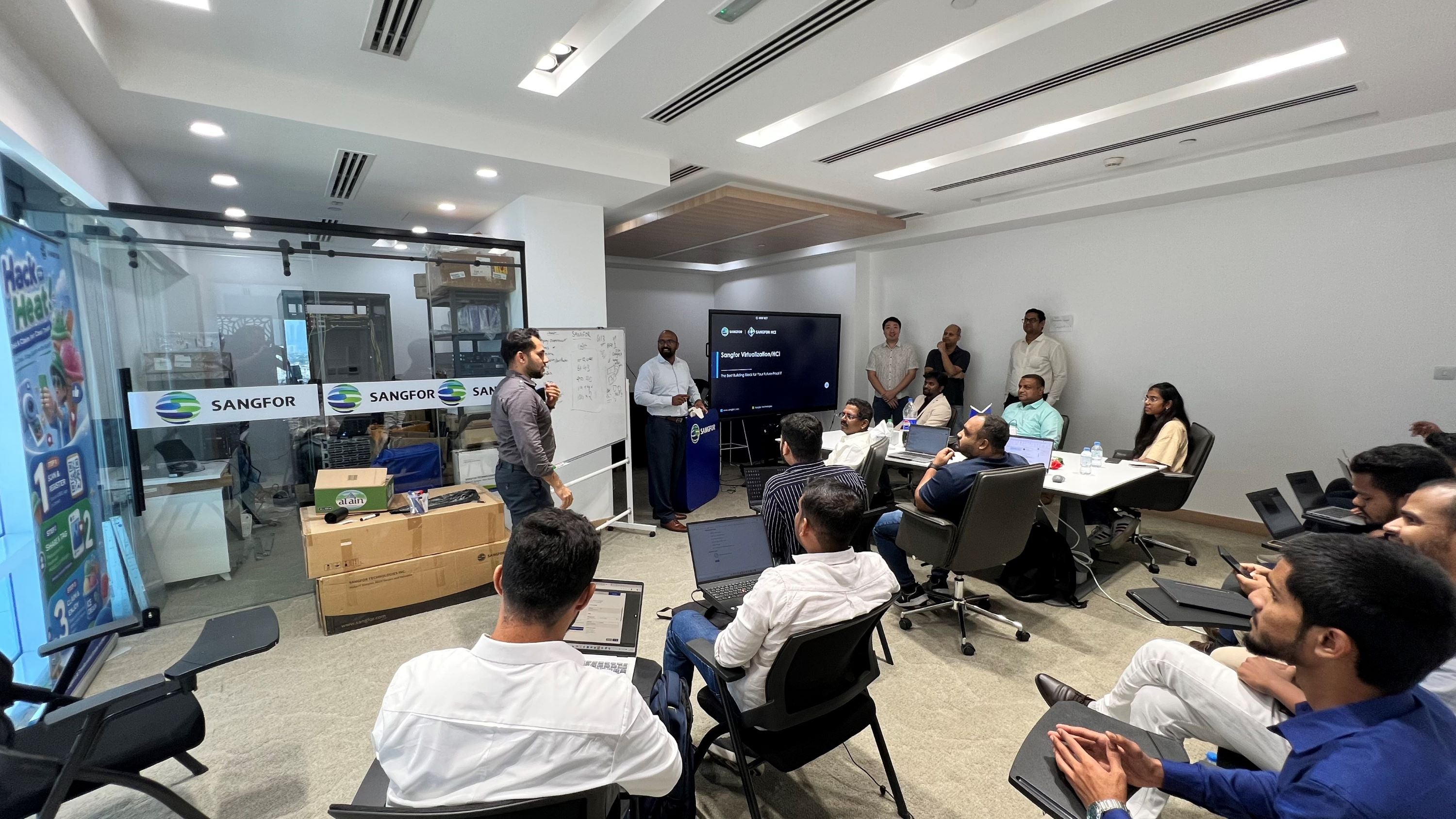 Engineer Training on VMware Alternatives & Sangfor HCI | Dubai