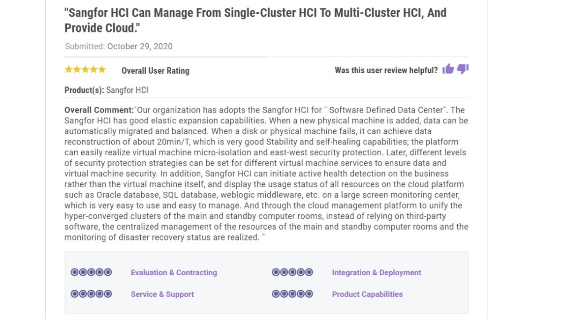 HCI Gartner Review