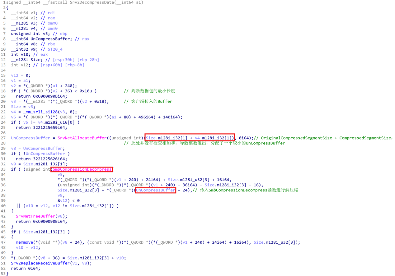 Microsoft SMBv3 Remote Code Execution Vulnerability 4