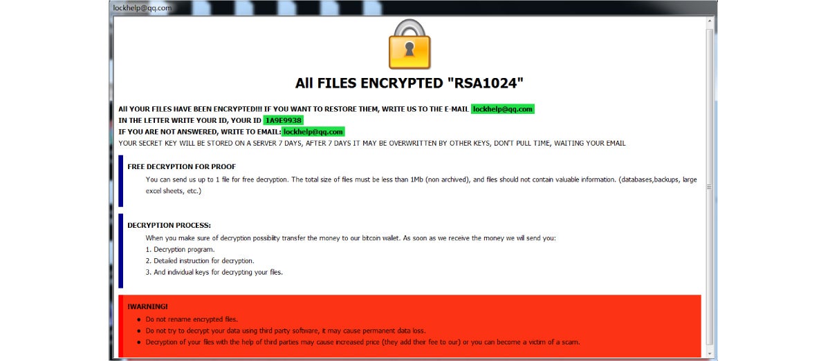 CrySiS Ransomware Outbreak in Construction Industry 01