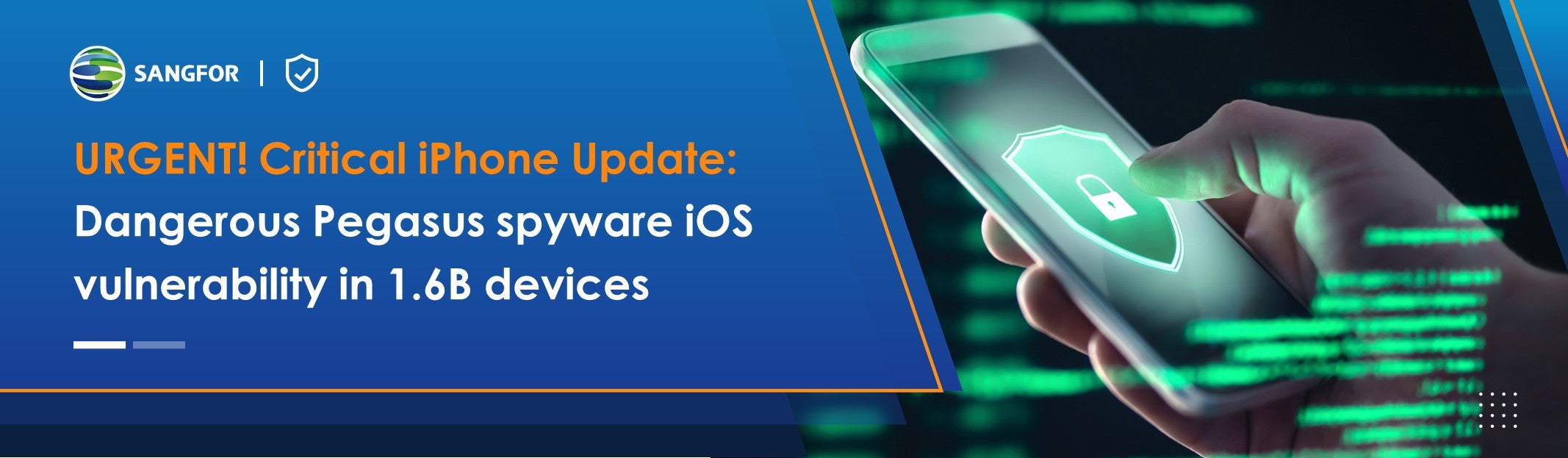 Pegasus spyware iOS Update article