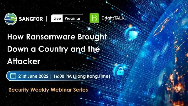 Conti Ransomware Attack Costa Rica webinar