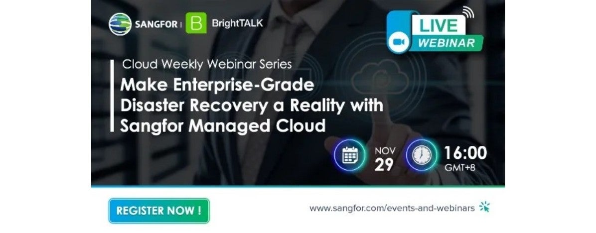 Make Enterprise-Grade Disaster Recovery a Reality with Sangfor Managed Cloud