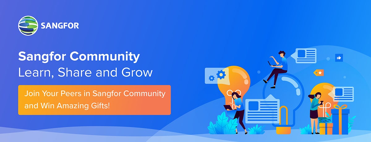 Join Sangfor Community 1