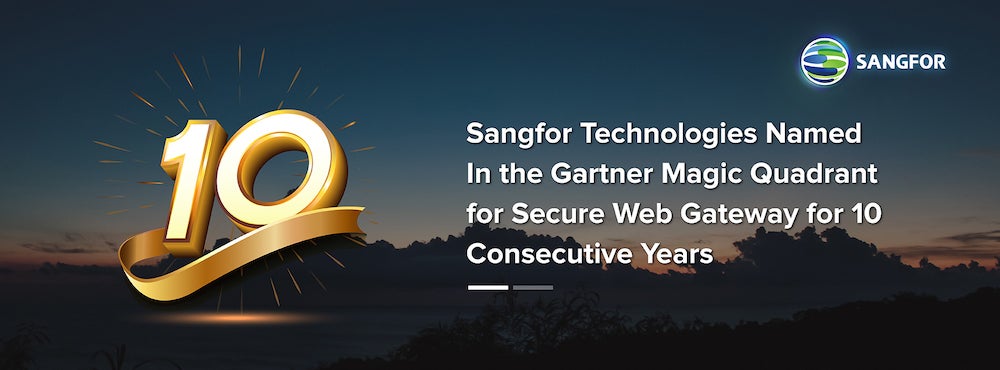 Sangfor in the Gartner Hype Cycle for Smart City and Sustainability in China, 2020