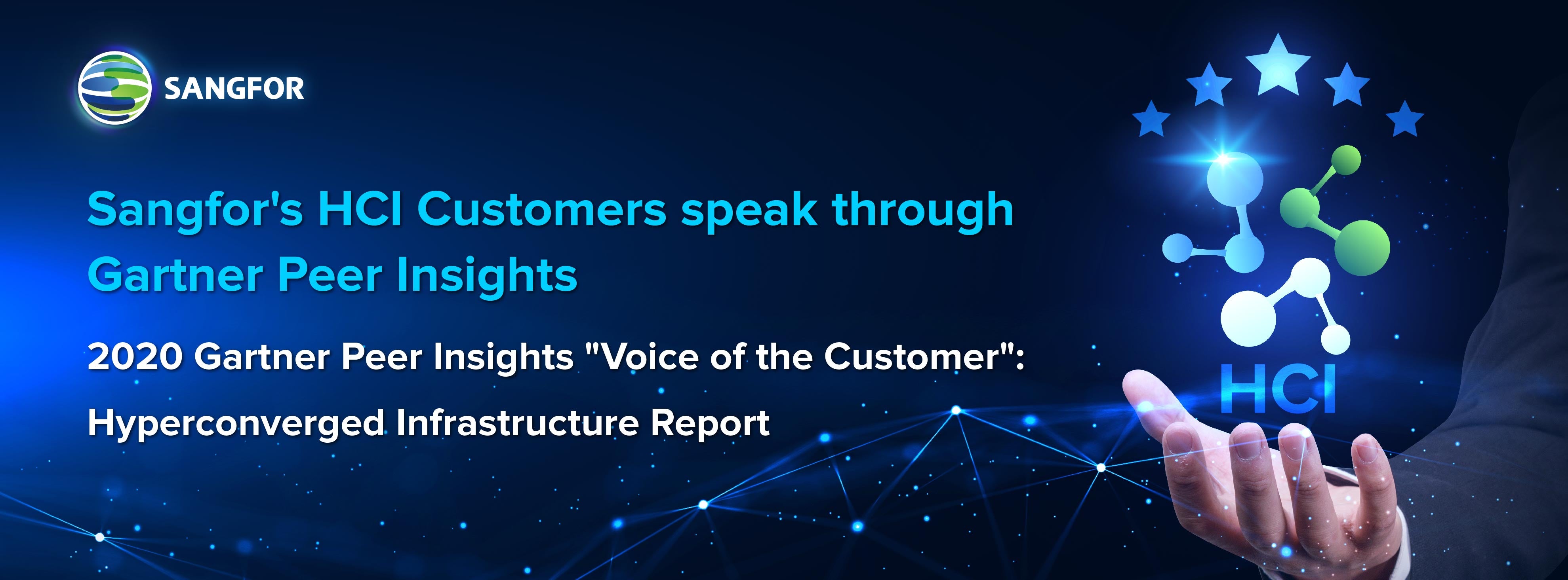 Sangfor HCI Customers speak through Gartner Peer Insights 1