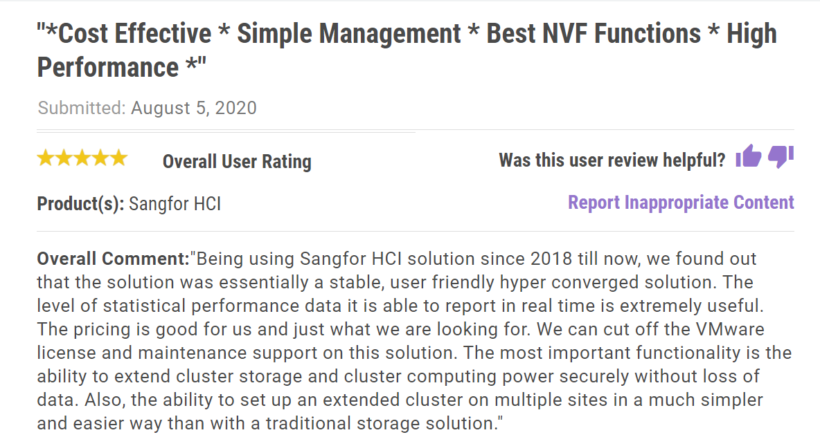 Gartner HCI Voice of Customer Review 5star 2v2