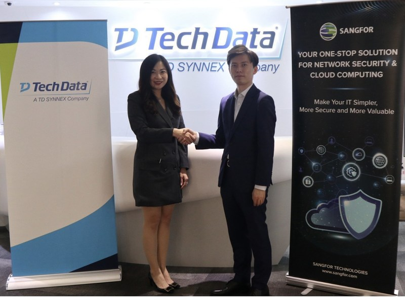 Tech Data Distribution HK Partnership with Sangfor