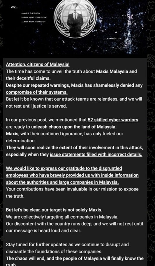Malaysia Rootkit Malware Warning