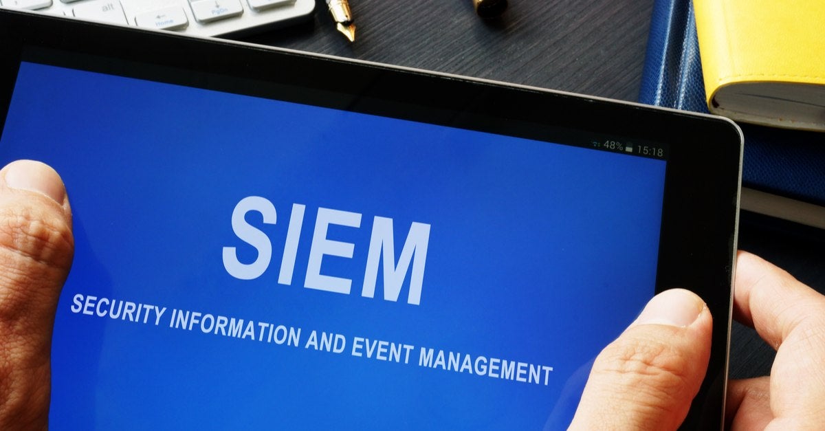 SIEM Security information and event management
