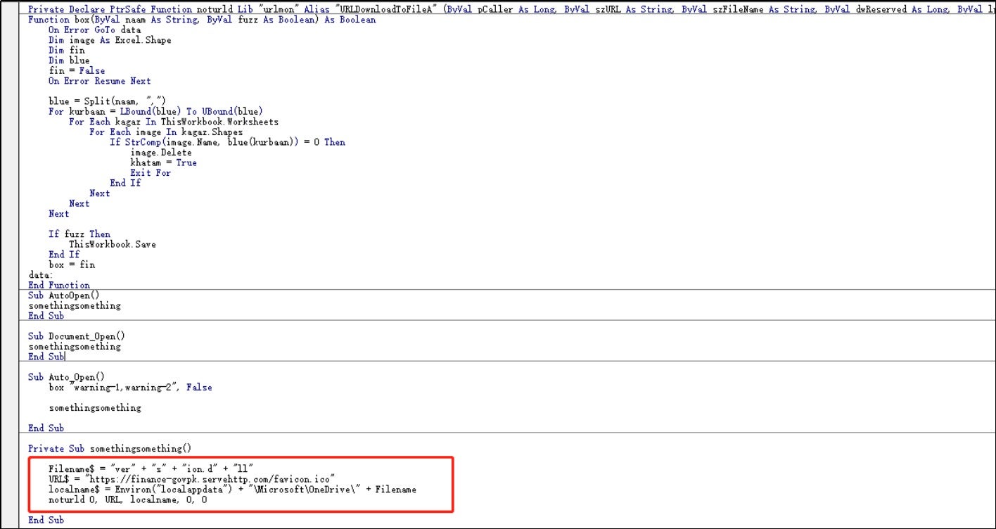 SideWinder APT Launches New Attacks on Pakistan Government 14