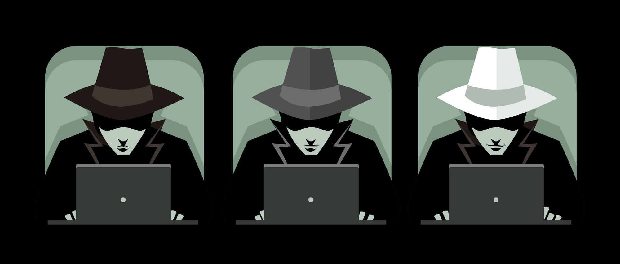 black hat grey hat white hat hackers