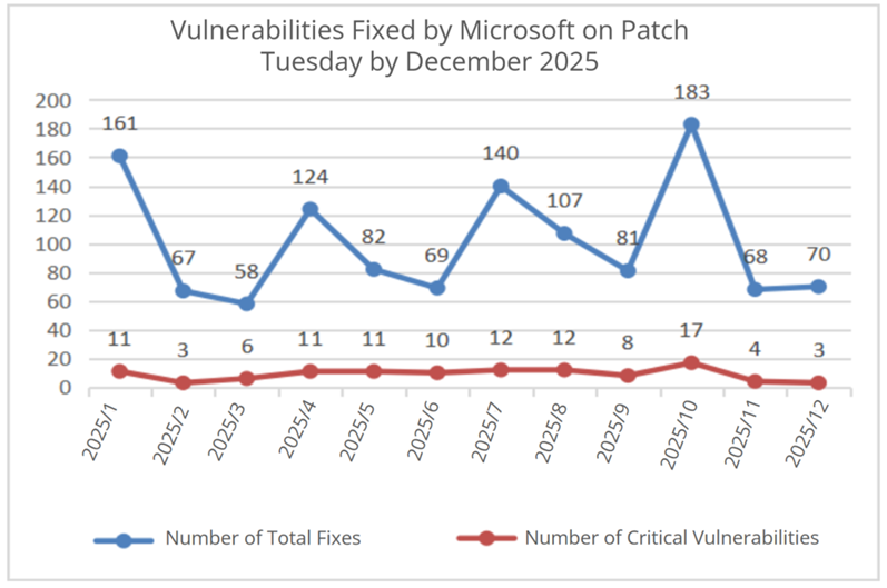 Vulnerabilities Patched by Microsoft in the Last 12 Months