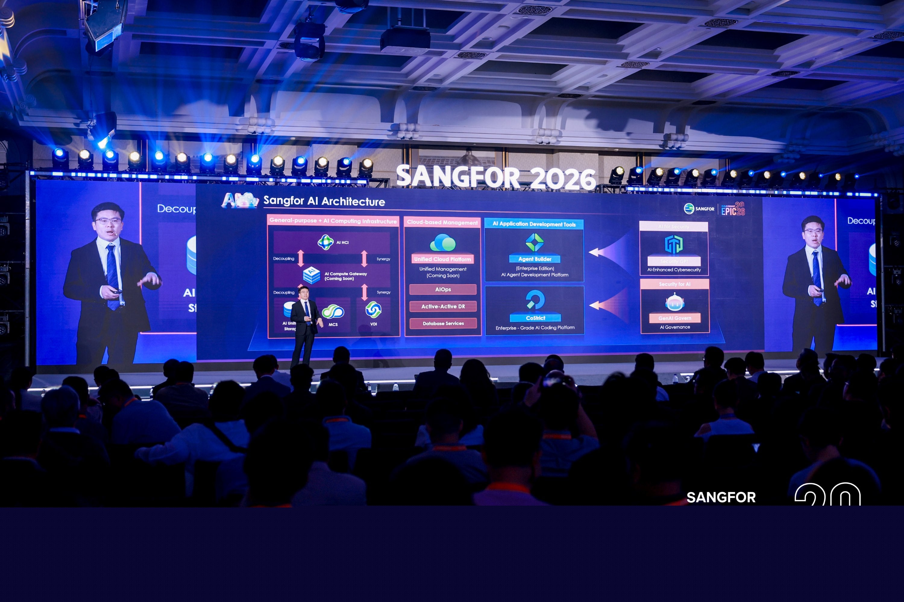 Jeremy Jia – President of Sangfor International Market Department Sangfor EPIC Cloud Summit 2026