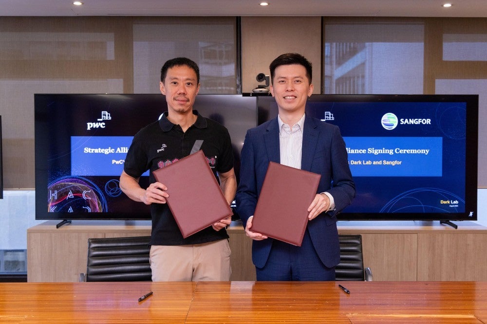 Sangfor and PwC Hong Kong Join Forces - group photo