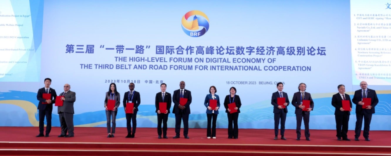 Sangfor Technologies and Newborn Screening Reference Center Sign Business Agreement at the Third Belt and Road Forum for International Cooperation 1