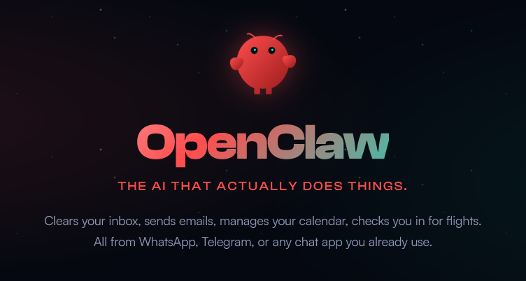 OpenClaw Website Page