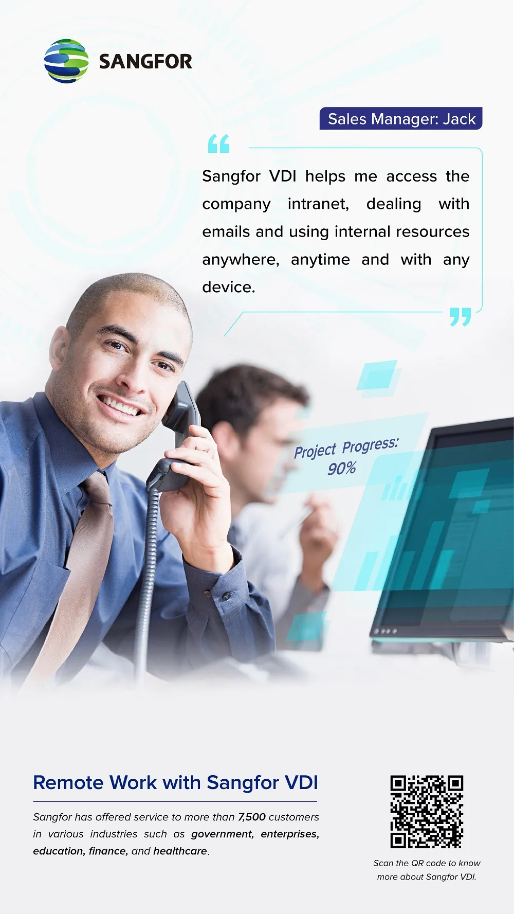 The Future of Remote Work Opportunities Brought By Sangfor aDESK 1_x000D_