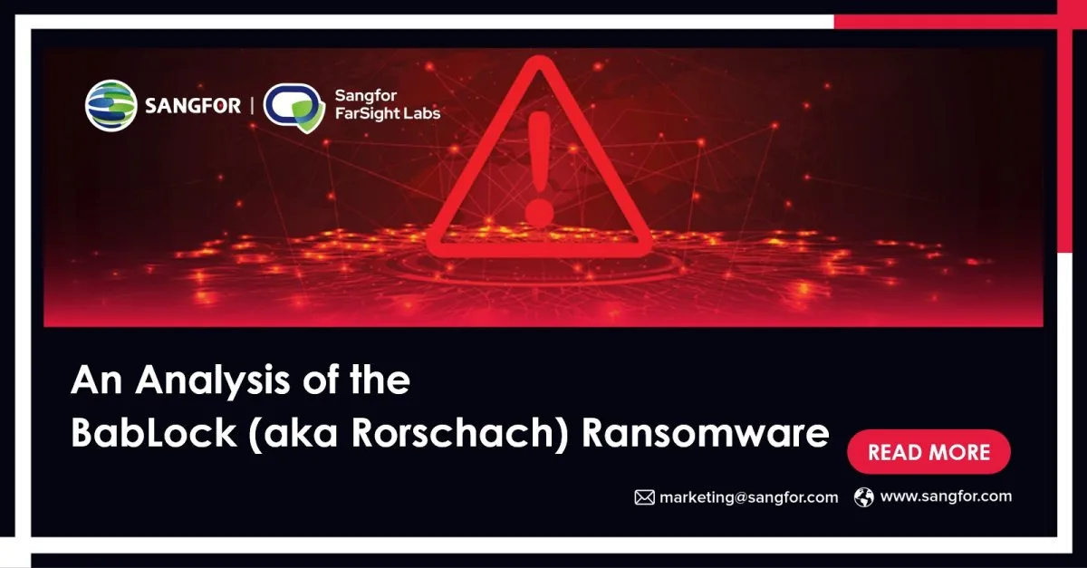 An Analysis of the ​  BabLock (aka Rorschach) Ransomware​