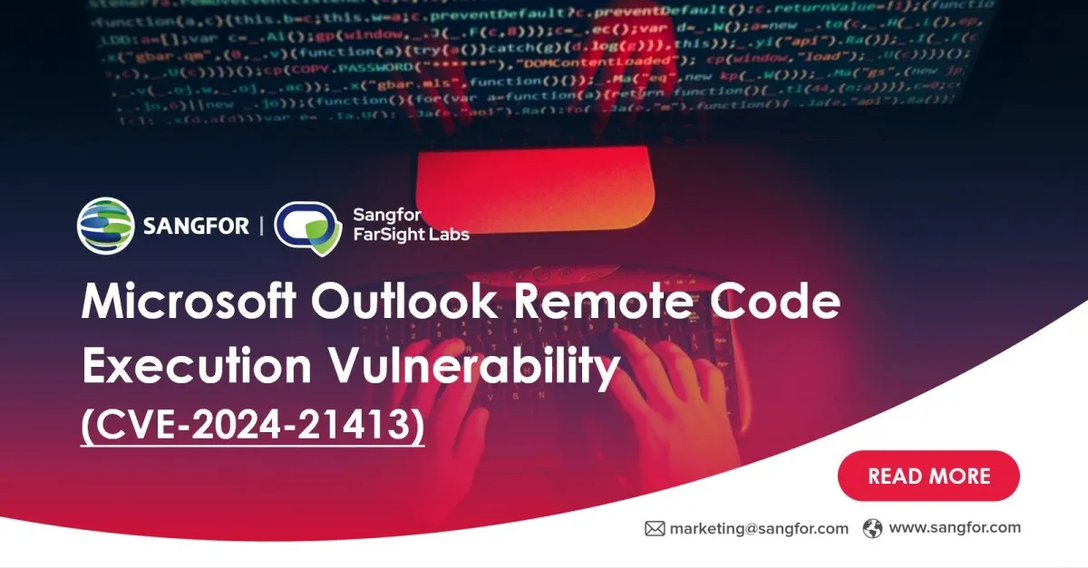 CVE-2024-21413: Microsoft Outlook Remote Code Execution Vulnerability