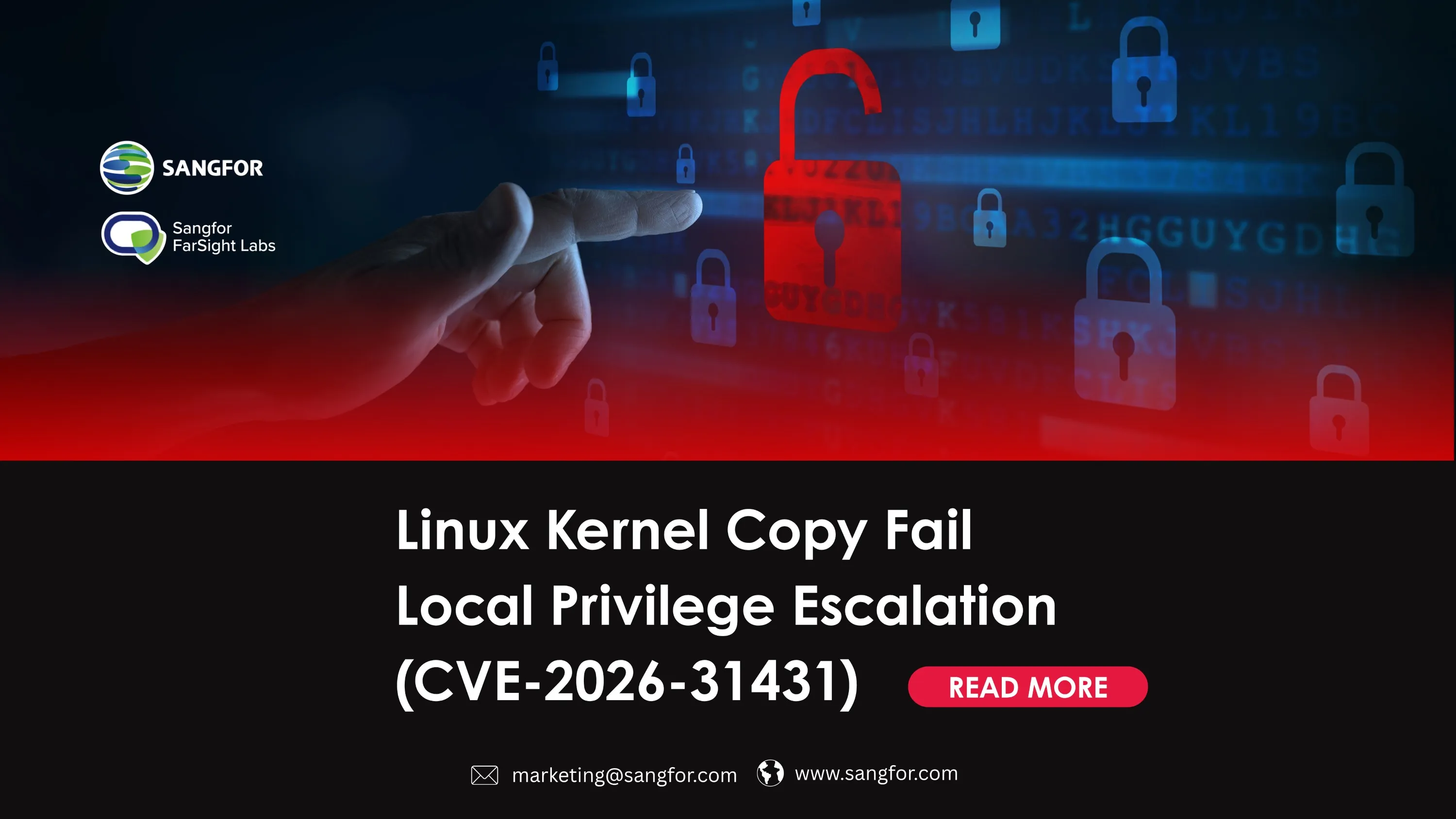 Linux Kernel Copy Fail Local Privilege Escalation (CVE-2026-31431)