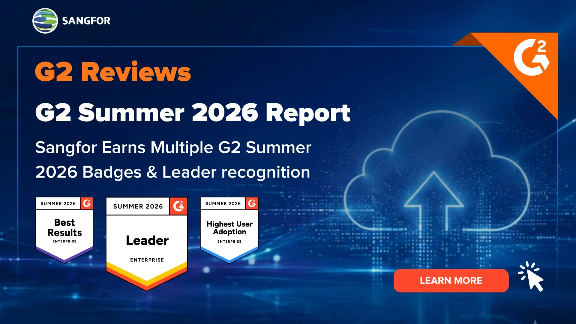 G2 Reviews: Sangfor Earns Multiple Summer 2026 Badges