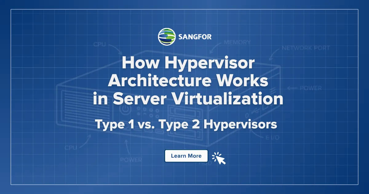 How Hypervisor Architecture Works in Server Virtualization: Type 1 vs. Type 2 Hypervisors