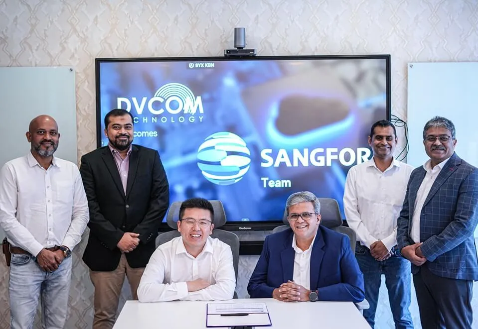 Sangfor Technologies and DVCOM Technology Sign Distribution Partnership for MENA Region