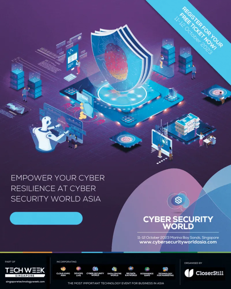 Cyber Security World Asia 2023 \ Marina Bay Sands in Singapore