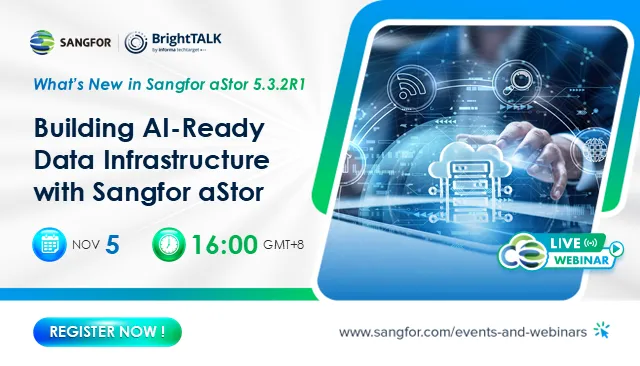Creazione di un'infrastruttura dati pronta per l'IA con Sangfor aStor 5.3.2R1